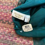 Victoria's Secret 80s VTG GREEN SATIN MESH BODYSUIT ONE PIECE Photo 6