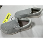 Men’s NWOT BNQ Wear Slip On Walking Comfort Dress Sneakers Gray Us 9 Eu 42 Uk 8 Photo 2