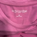 Soft Surroundings  Willa Short Sleeved Tee Top Shirt Radiant Orchid size XS‎ NWOT Photo 1