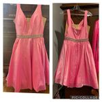 Sherri Hill Size 10  pink short Formal Photo 1