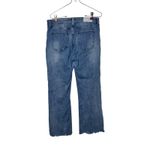 Pistola  Women's Jeans Straight‎ Leg Distressed Raw Hem Stonewash Denim Size 28 Photo 5