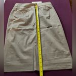 Napist Women's Work Office Business Stripes Pencil Skirt Gray Photo 5