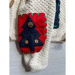 Vintage Eagle’s Eye Christmas Cardigan size L Red Size L Photo 4