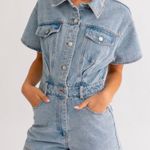 Le lis  Denim Romper Photo 0