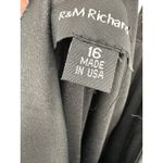 R & M Richards Womens Black Y2K Whimsigoth Gown Dress Size 16 Witchy Embellished Dark Fairy Photo 5