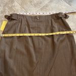 🆕 Joseph Abboud lightweight wool pencil skirt knee length mid rise brown sz 12 Photo 3