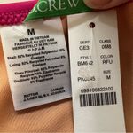 J.Crew NWT Hallie Bikini Bottom Pink Size M High Rise Bright Swim Femme Cute Photo 3