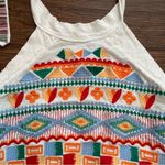 Altar'd State Altar’d State Halter Neck Embroidered Top Boho Western Aztec Sz XS/S Photo 5
