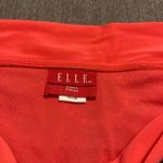 Elle ☀️ Bikini Bottom Coral and Black Geometry Pattern with Side Tie Photo 3