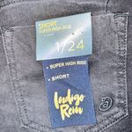 Indigo Rein NWT Black Denim Super High Rise Distressed Shorts Photo 4