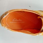 Clarks Cloudsteppers Breeze Ave Slip On Sneakers Orange Denim Womens‎ Size 9.5M Photo 3