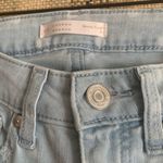 LC Lauren Conrad Lauren Conrad Skinny Crop size 4 Light Washed Dotted Jeans Pants Women Style Photo 2