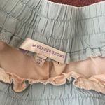 Lavender Brown Light Blue Shorts  Photo 3