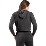 90 Degree by Reflex Charcoal Cropped Hoodie Size Medium New with Tags Gray Photo 1