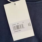 Frame  - Crew Sweatshirt in Navy Blue Photo 3