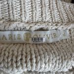 Marie Oliver White Balloon Sleeve Sweater XL Cottage Cotton Bobble Designer $258 Photo 10