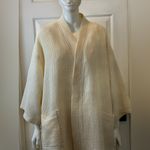 Boca Terry Robe Unisex Mens Womens Kimono Waffle Basic Cream Size XXL Photo 2