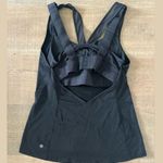 Lululemon black sheer strap bra tank top Photo 1