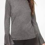 14th & Union bell wrist long sleeve Gray basic tee Photo 0