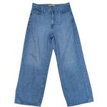 Levi's  High Waisted Straight Jeans Light Wash Blue Cotton Hemp Relaxed Fit Baggy Photo 1