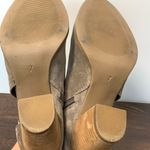 Michael Shannon MICHAEL By  Women's Suede 3” Heel Ankle Booties Tan Size 7 Photo 5