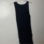 Bobi Black Midi Dress Photo 5