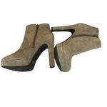 Gianni Bini Women’s Gray Leather Heeled Booties Size 8.5M Photo 7