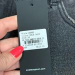 One Teaspoon  Bandits Low Waist Distressed Denim Shorts Black Fade Size 31 NWT Photo 2