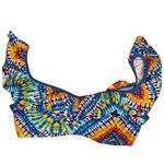 Jessica Simpson Women's  Multi Surfside Tie Dyed Bikini Swim Top Photo 0