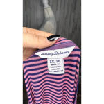 Tommy Bahama Women's XS Striped T-Shirt Dress Multicolor Casual Photo 5