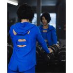 NWT Flag nor Fail Navarah hoodie jacket blue size medium Photo 1