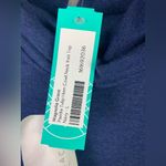 Magnolia Grace Cowl Neck‎ Knit Shirt Blue Size L Photo 5