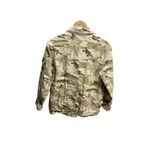 Bershka Camo Classic army jacket in beige Cotton Denim XS Casual Photo 4
