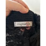 Vintage Y2K Black Lace Ruffle Long Sleeve Crop Shrug Gothic Whimsygoth Romantic Photo 5