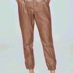 Paige  Mayslie Coated High Rise Pleated jogger size 4 Photo 1