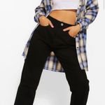 Boohoo Black Mom Jeans Photo 0