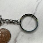 Avon Vintage USA American Flag Heart United States Keychain Keyring Photo 3