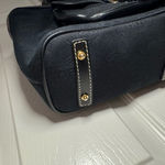 Dooney & Bourke  Black Signature East/West Canvas Shoulder Bag Photo 5