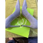 Sam Edelman Women's Hazel Pump Cerulean Blue Suede Size 8.5 Photo 5