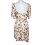 MINKPINK Green and Pink Floral Mini Dress Size Medium Wedding Guest Dress Photo 1