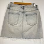 Current/Elliott Current Elliott Light Wash Cut Off Denim Jean Skirt Womens 29 Mini Blue Casual Photo 3