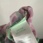 Lilly Pulitzer  Women's XS Whinnie Dress Emerald Green One Shoulder Ruffle 26329 Photo 6