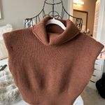 Boem Short Sleeve Sweater Vest Brown Size XS Photo 1