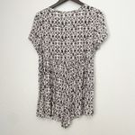 Sadie and Sage  Romper White Black Floral Small Photo 4