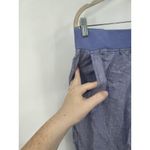 Toad & Co Road & Co Flip Top Lithe Linen Pant Women 14 Blue Minimalist Beach Coastal Photo 9