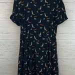 ZARA  Dog Print Short Sleeve Printed Dress Size S Photo 1