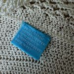 J. McLaughlin Cream V-Neck Open Stitch Long Sleeve Knit Sweater Size Large Photo 4