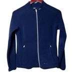 Kjus Women's Maxima Navy fleece full zip Jacket sz S Photo 0