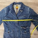 Anthropologie Louie Denim Jean Jacket Blazer 0 Photo 6