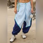 free people movement freeflow colorblock joggers baseline blue NWT XL Photo 3